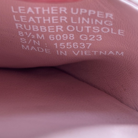 Tory Burch Minnie Travel Ballet Pave Goat Leather/Crystals Flats Pink  8.5 - Picture 9 of 10